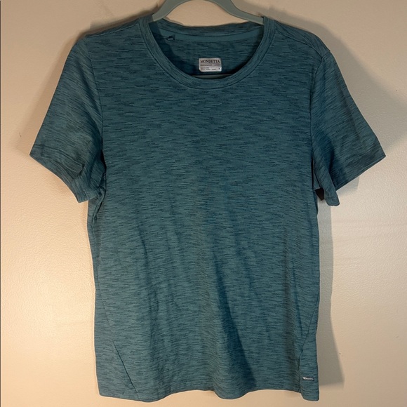 Mondetta Other - Mondetta Men's Teal Heather Short Sleeve Crew Shirt